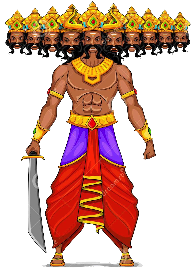 रावण अभी भी ज़िन्दा है ।