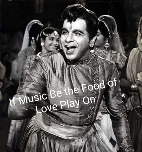 The camera followed Dilip Kumar like a star stuck fan