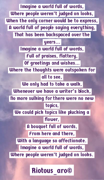 World full of words
