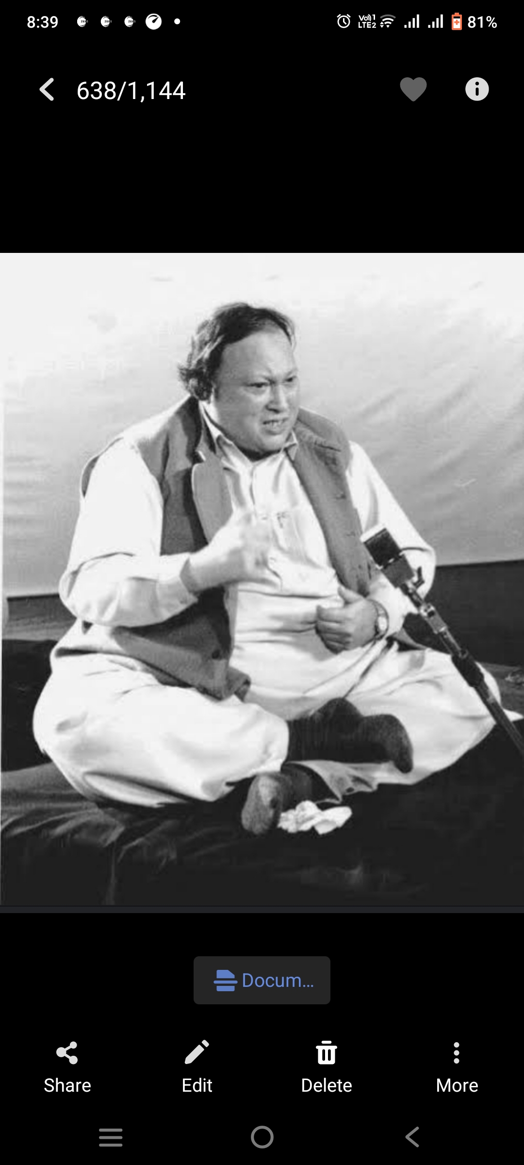 कवाली किंग नुसरत फतेह अली खान साहब's image