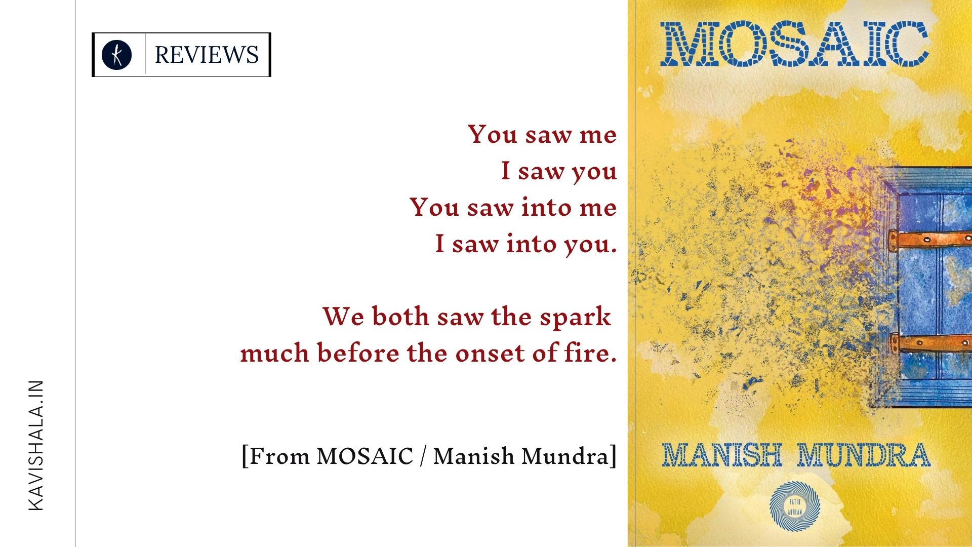 When did this darkness engulf us whole? | MOSAIC - Manish Mundra