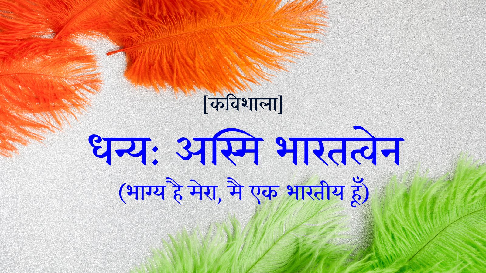 धन्य: अस्मि भारतत्वेन's image