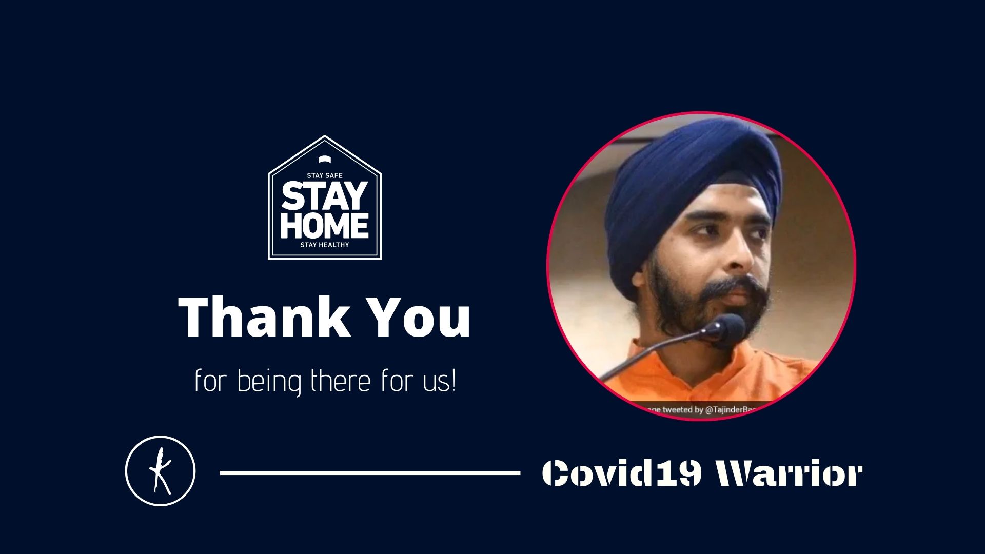 [Pandemic Heroes] Tajinder Pal Singh Bagga
