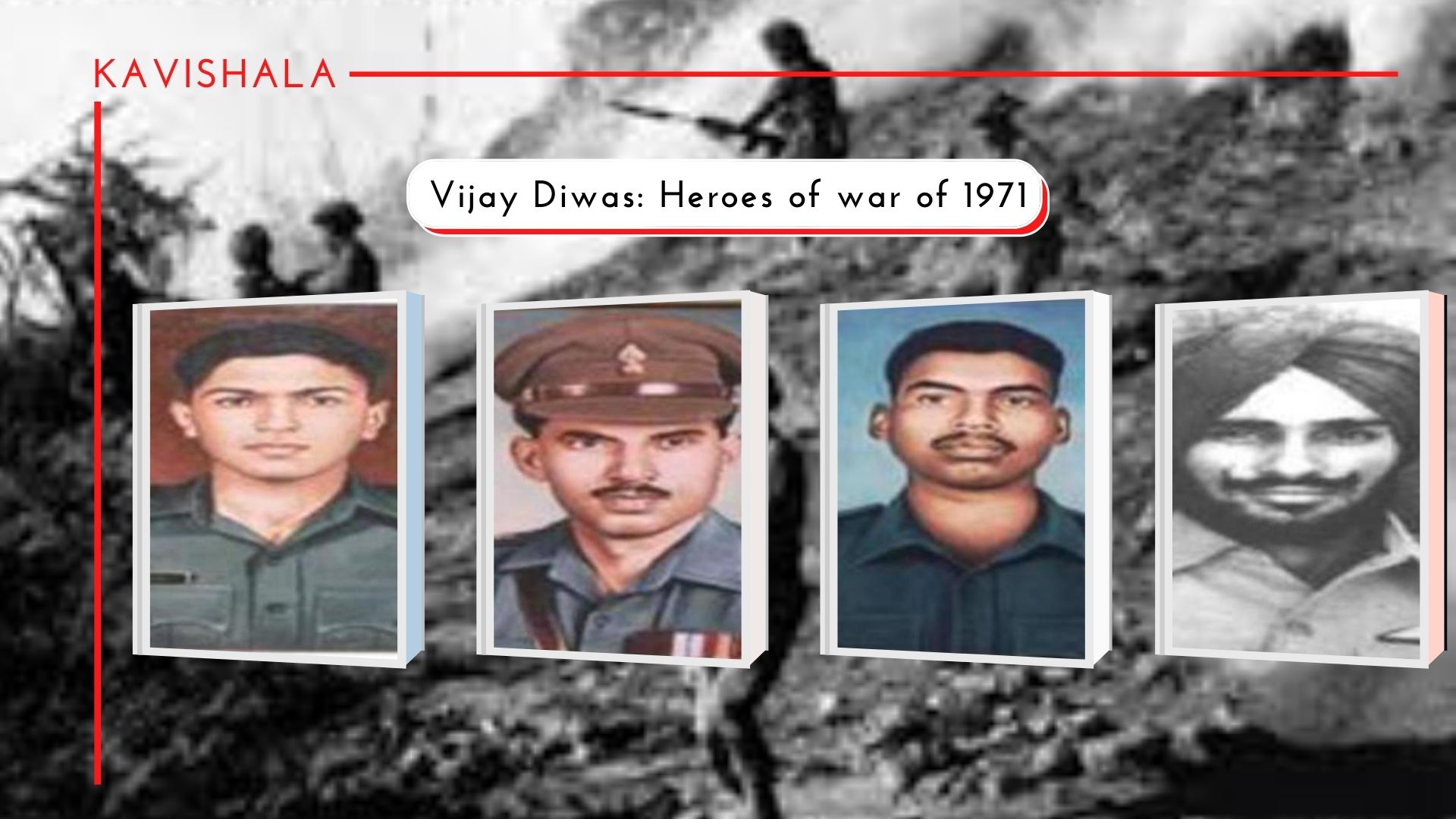 Vijay Diwas | Three Army personnel and one IAF officer were awarded Param Veer Chakra