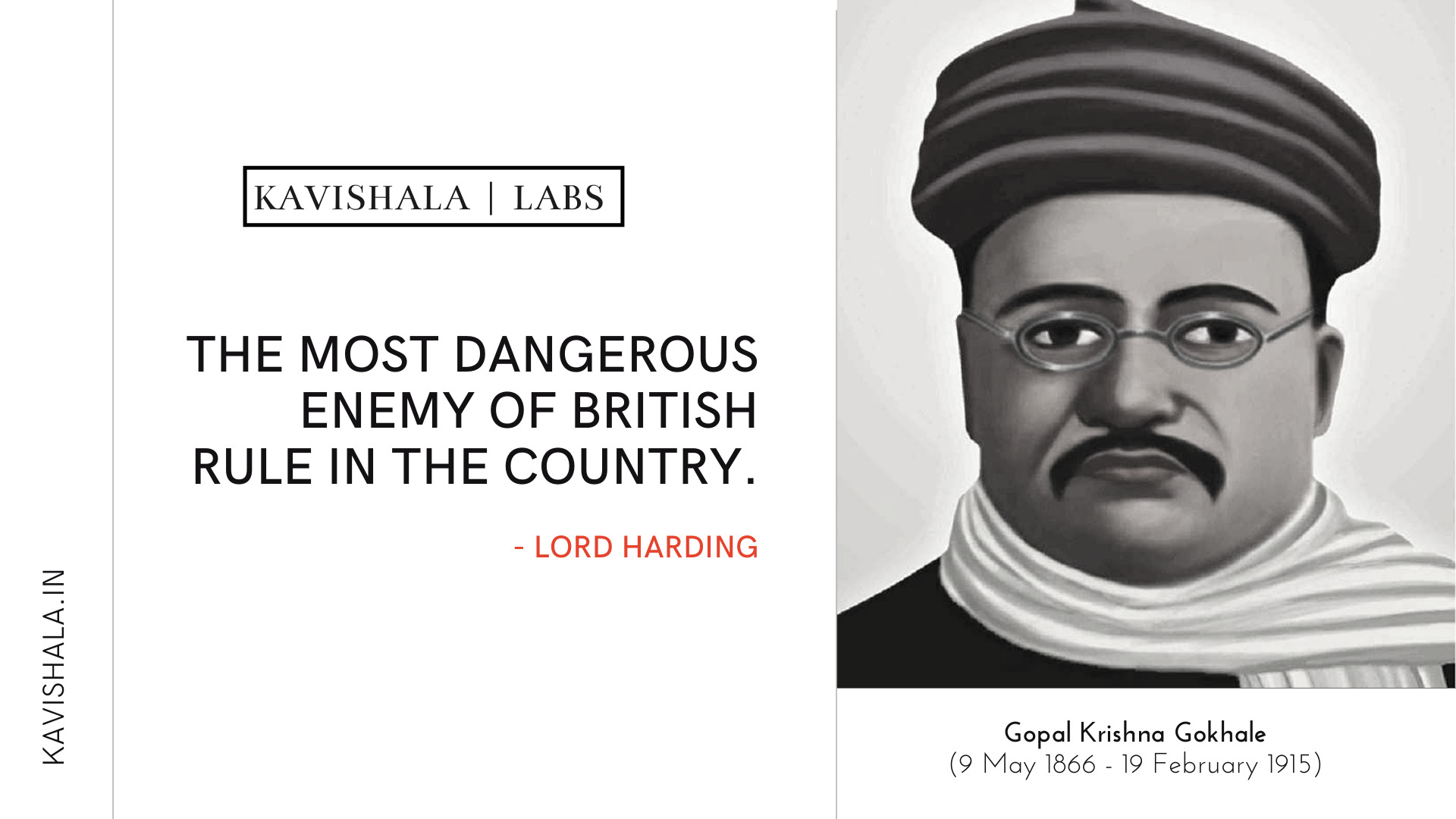 Remembering Gopal Krishna Gokhale on his 154th birthday's image