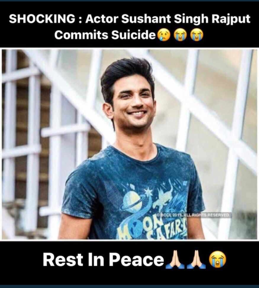 RIP #sushantsinghrajput's image