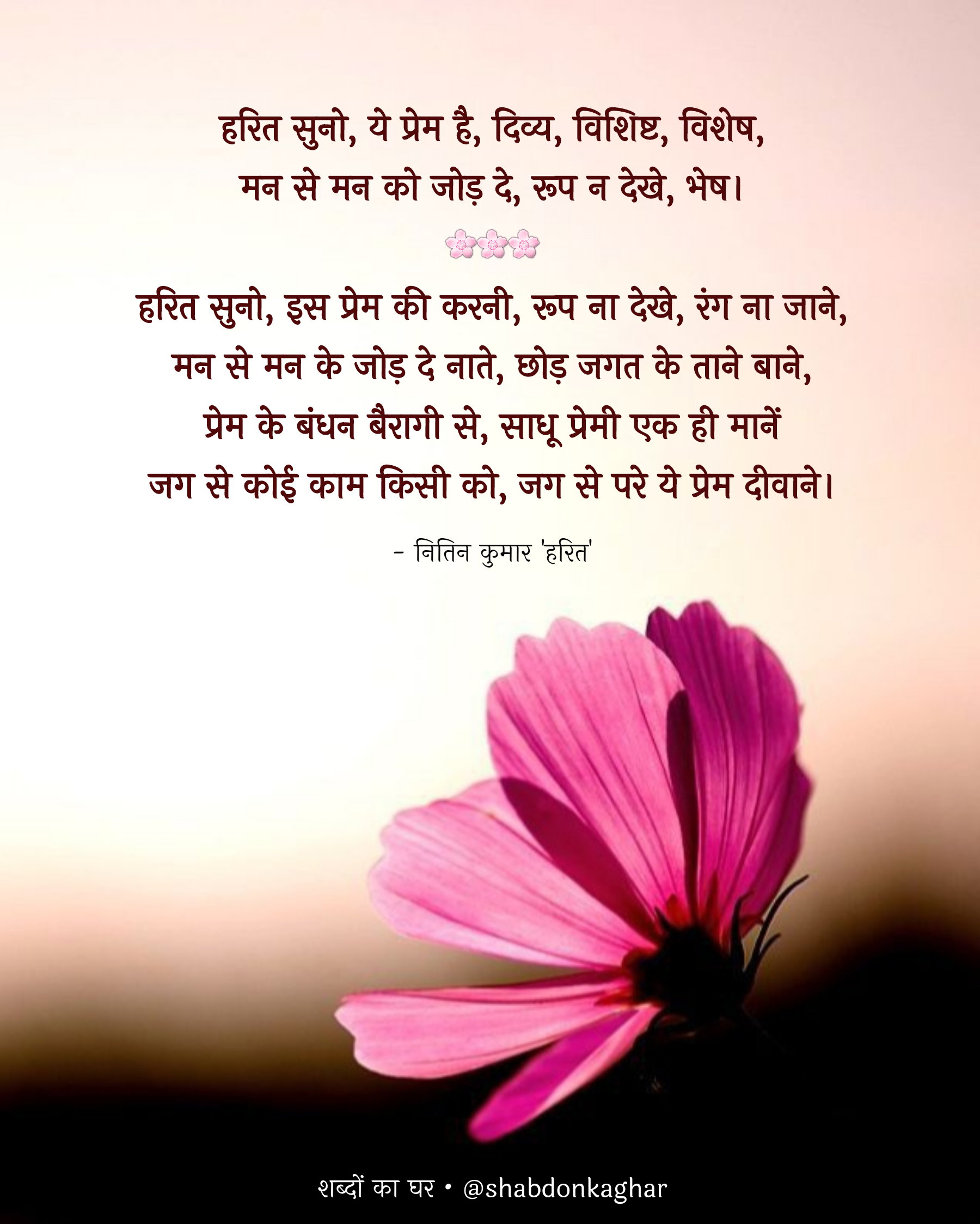 प्रेम की करनी | नितिन कुमार हरित's image