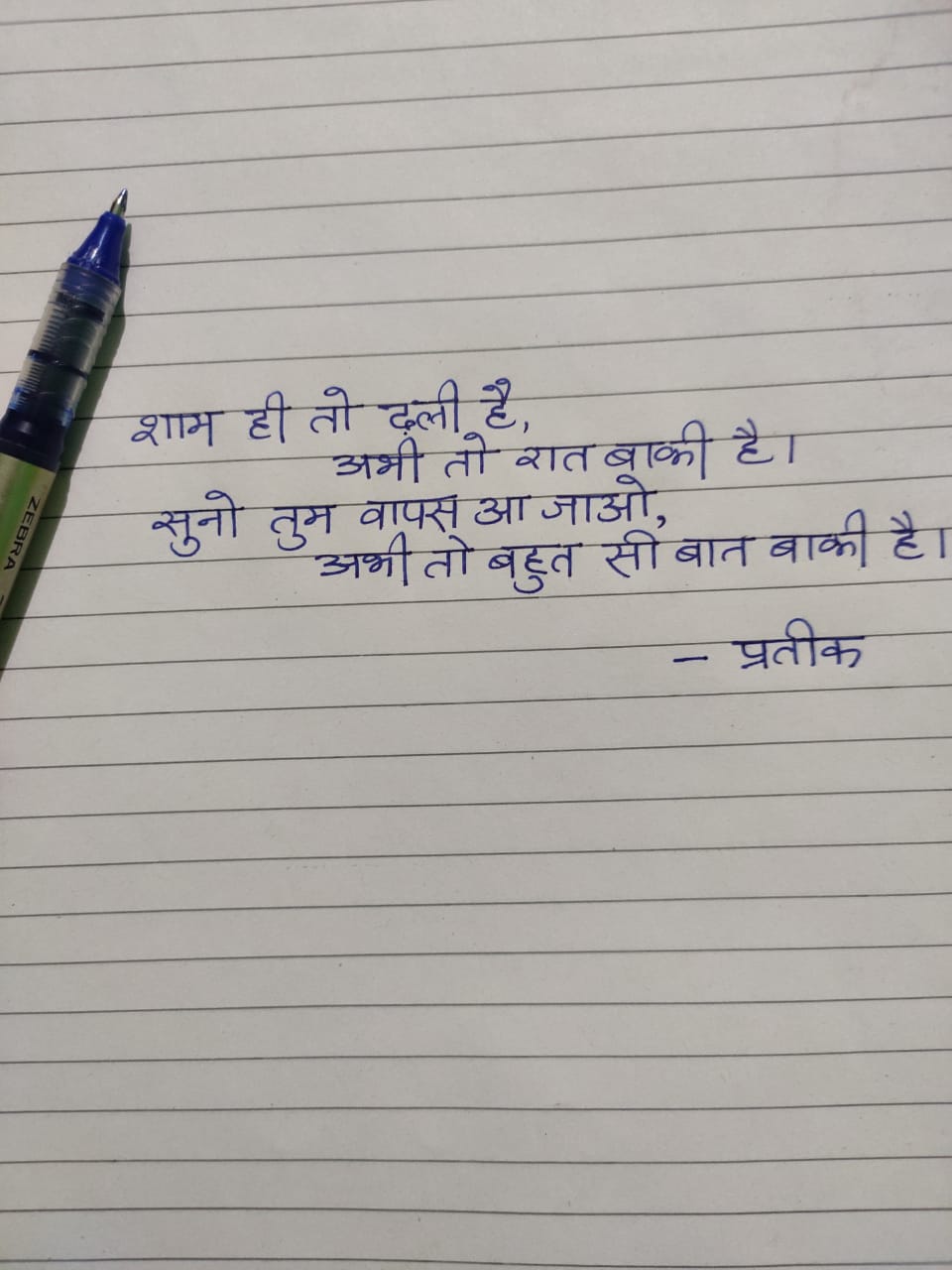 शाम ही तो ढली है....