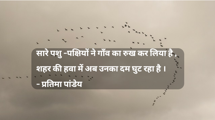 शहर की हवा ।