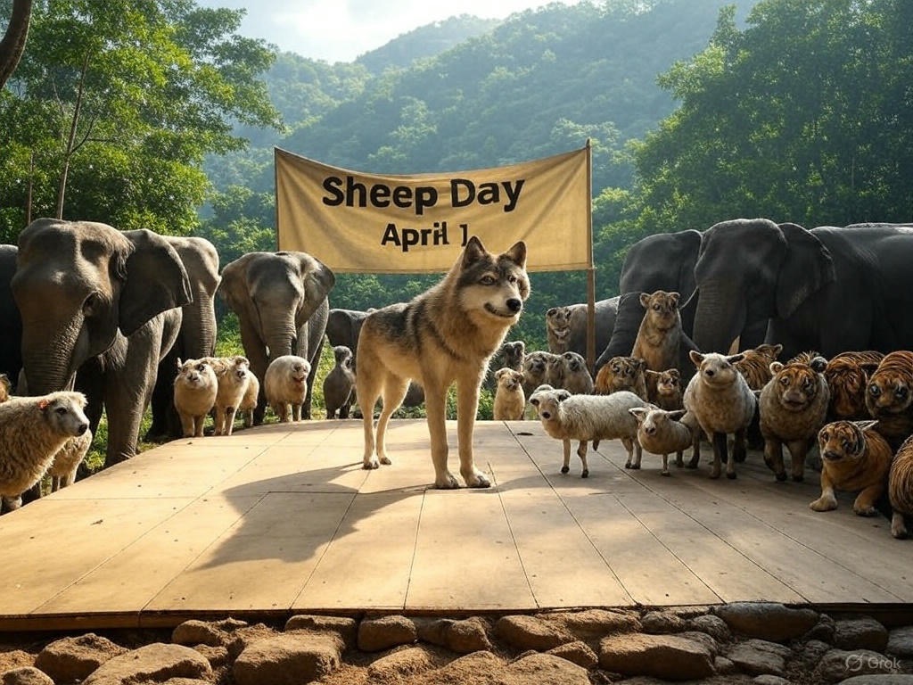 भेड़ दिवस's image