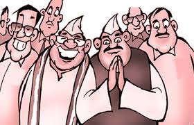 टिकटों की आपाधापी's image